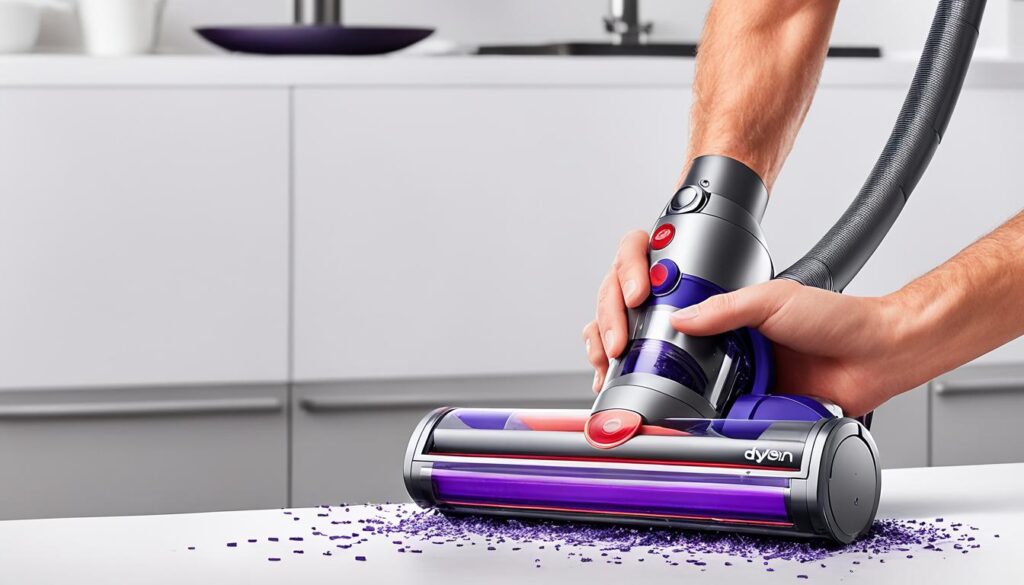 De-tangling Motorbar™ cleaner head