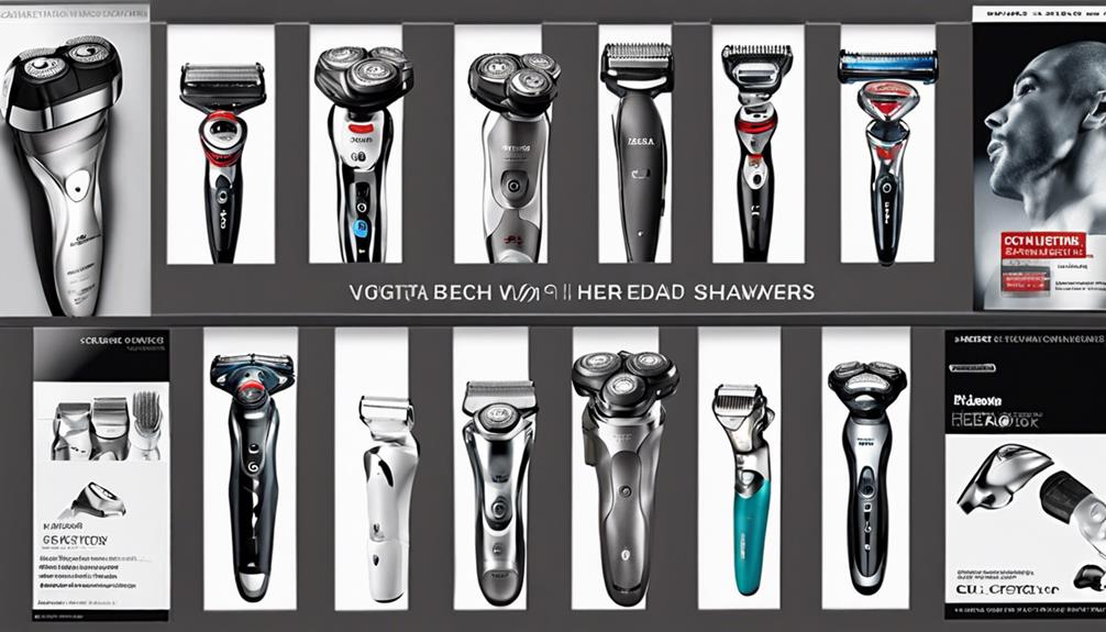 choosing electric head shavers