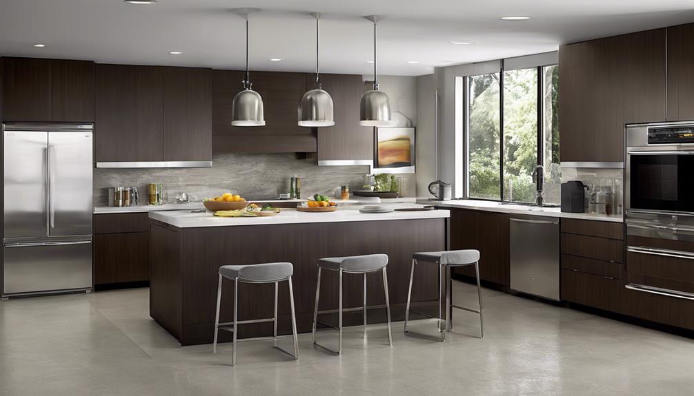 choosing refrigerator counter depth