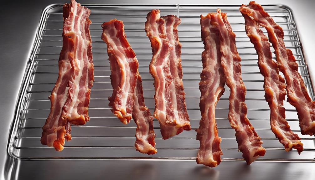 selecting a bacon oven rack