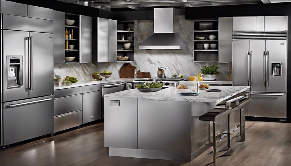 selecting counterdepth refrigerator features