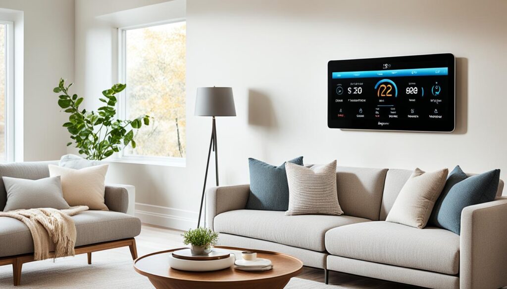 smart home thermostat