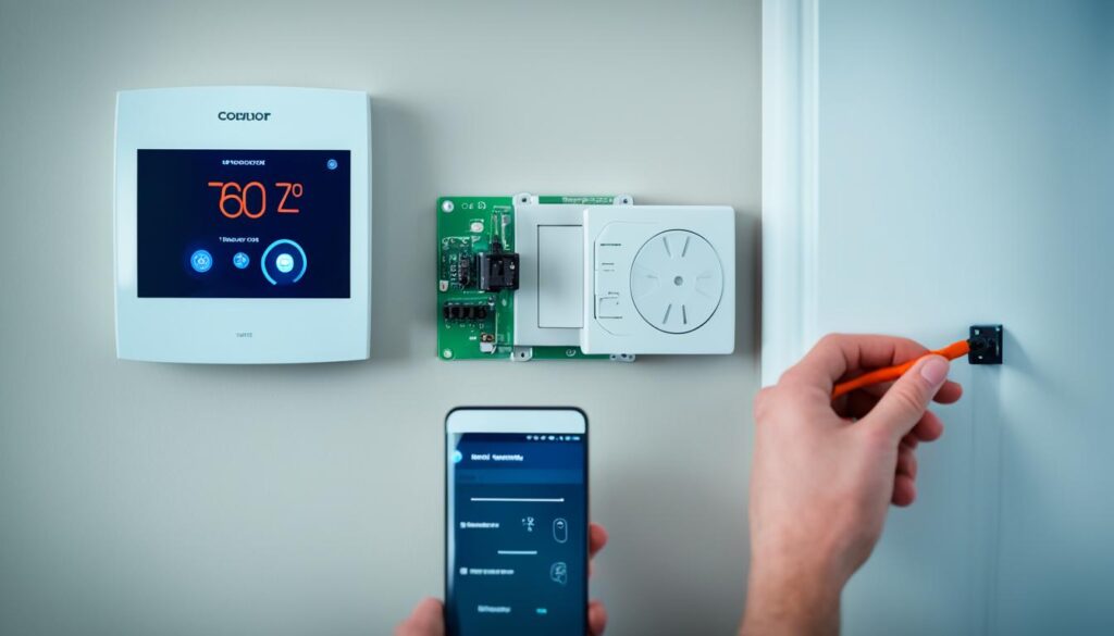 smart thermostat installation