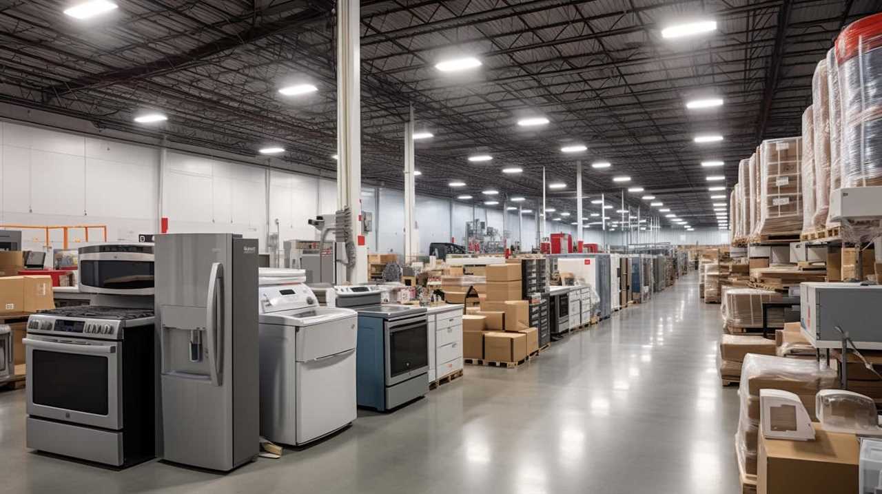 appliances stores