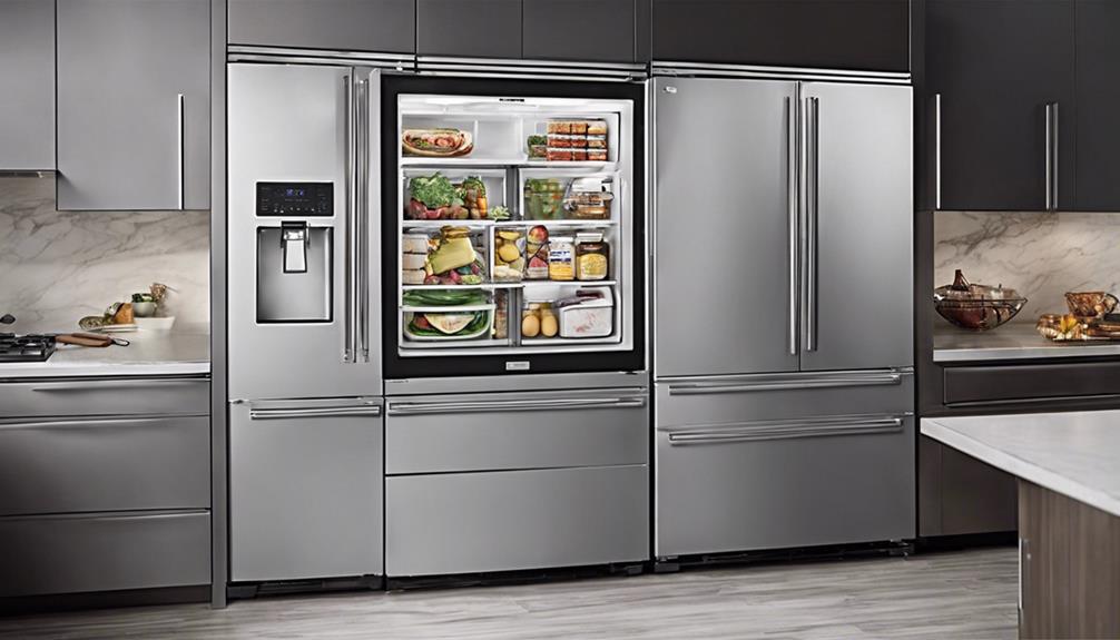 top 30 inch bottom freezer refrigerators