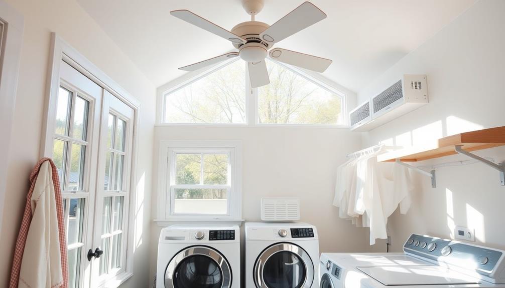 effective laundry room ventilation