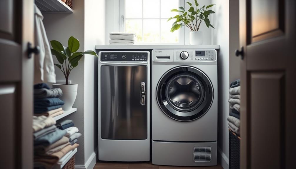 space saving laundry solution