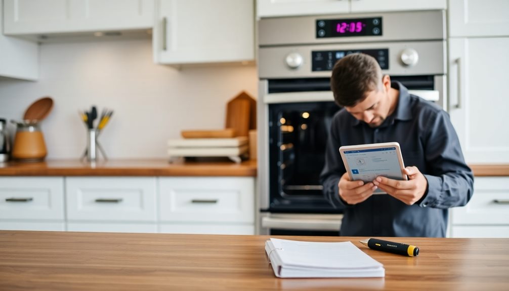 book your oven repair