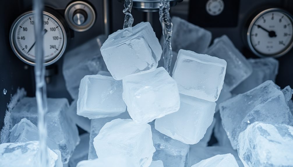 conditions influencing ice production