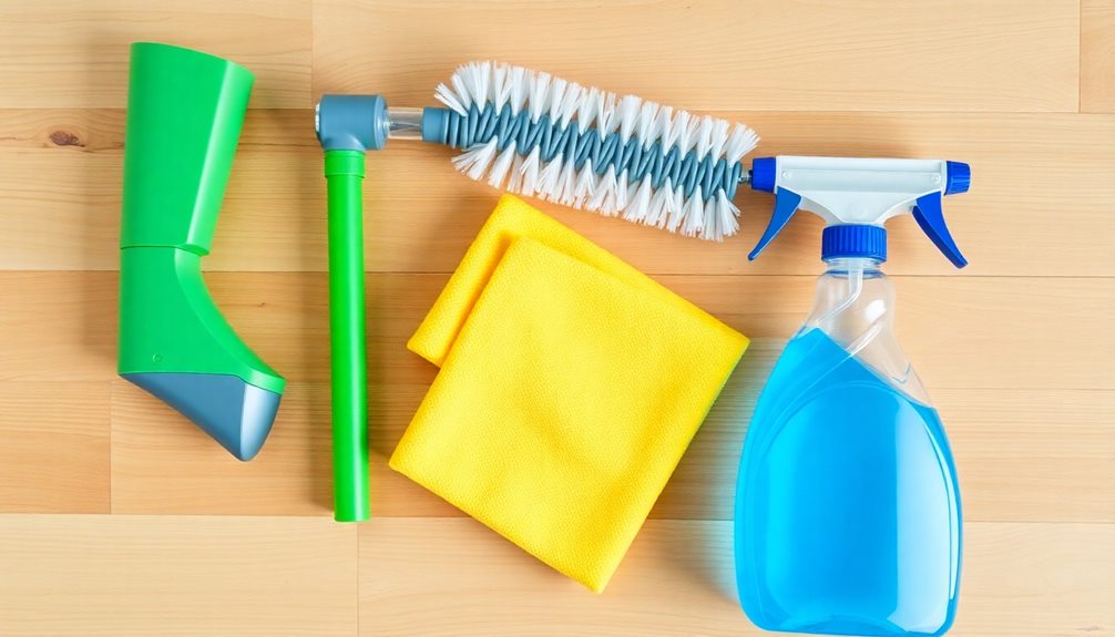 essential cleaning products list