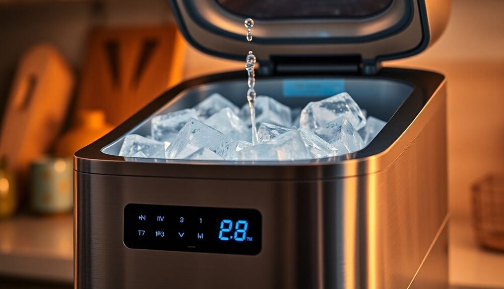 ice maker production time