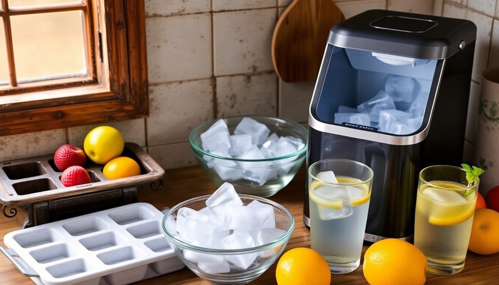 ice maker substitutes available