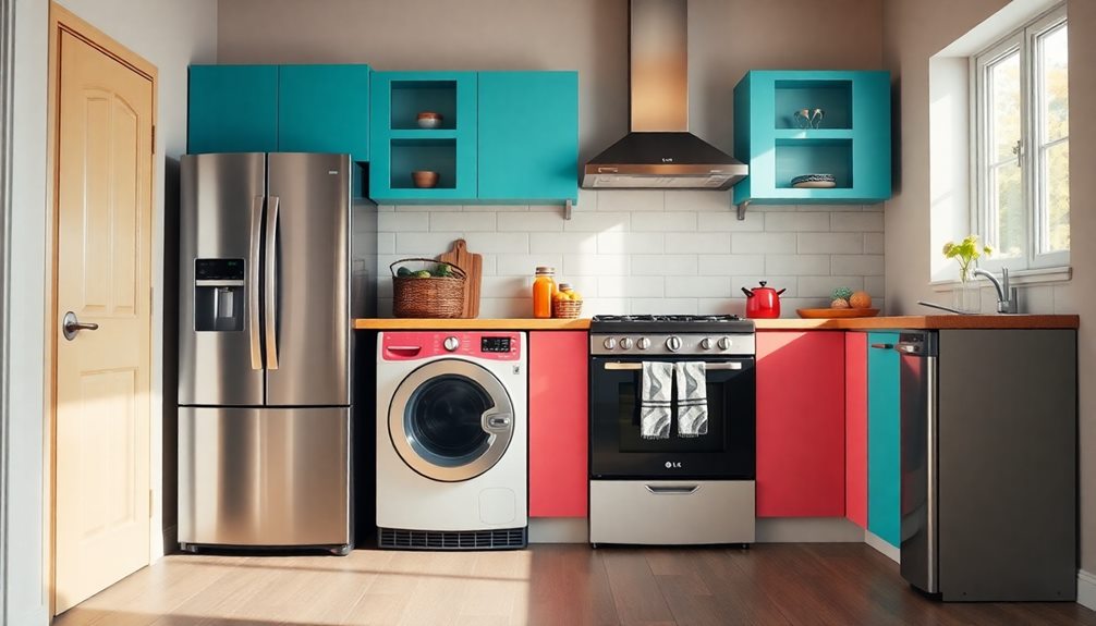 lg appliance service types