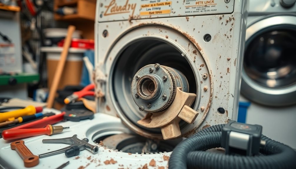 motor coupling failure signs