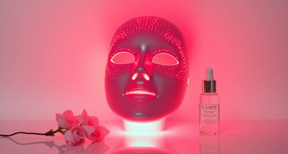 red led mask therapy