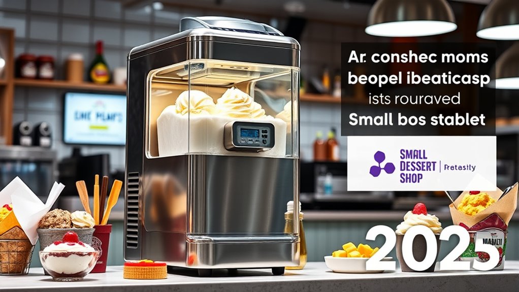 choosing small business ice cream machine