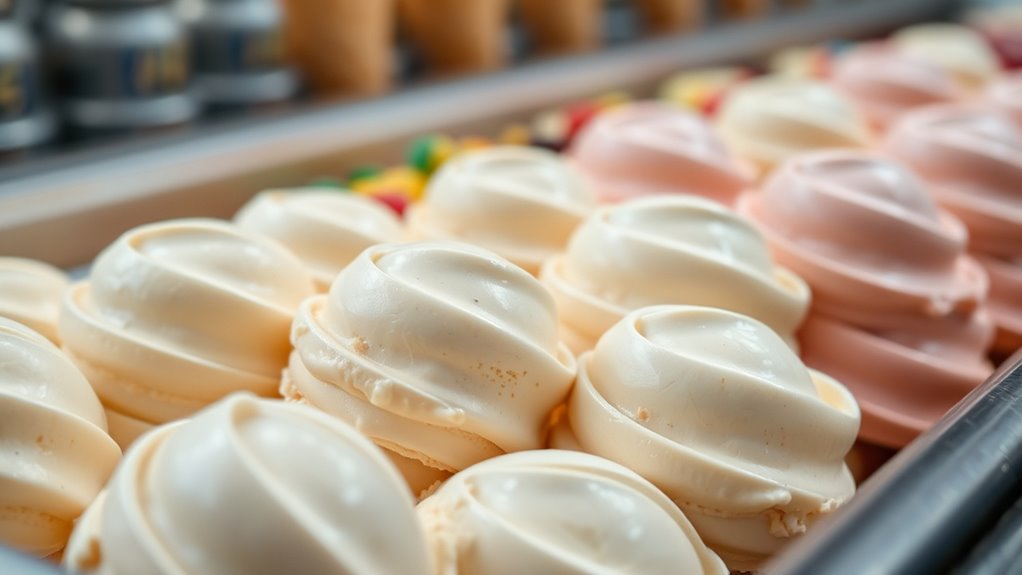 consistent ice cream production