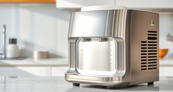 easy to clean ice cream machines