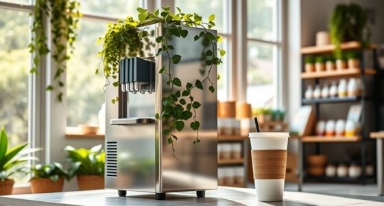 eco friendly ice cream machines