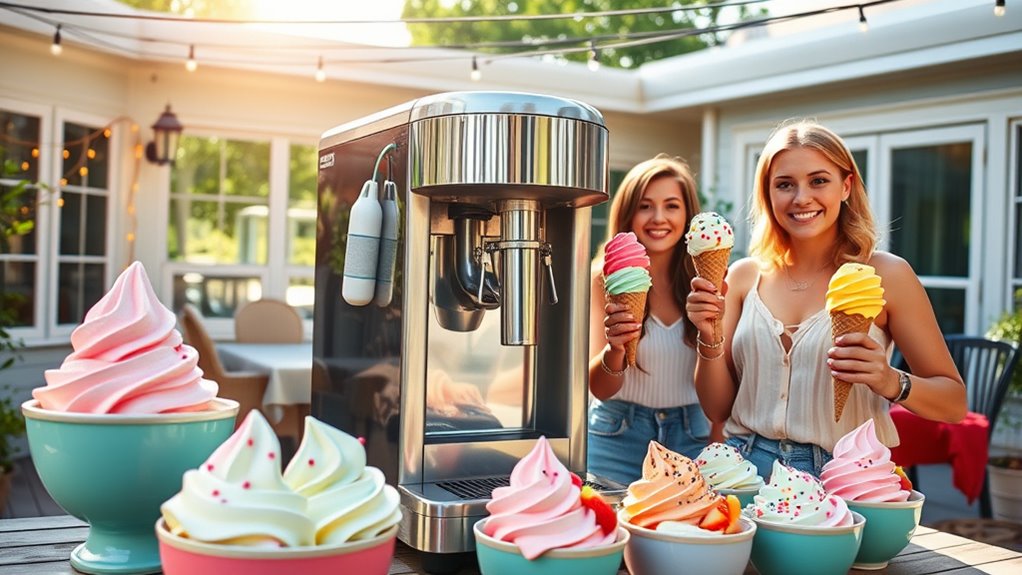 homemade ice cream maintenance