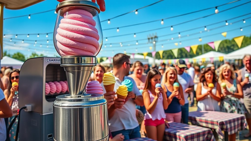ice cream event money making