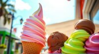 ice cream sales comparison