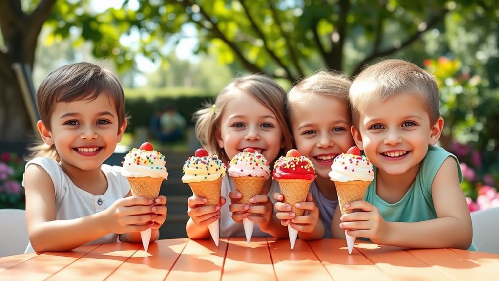 kid friendly ice cream recipes
