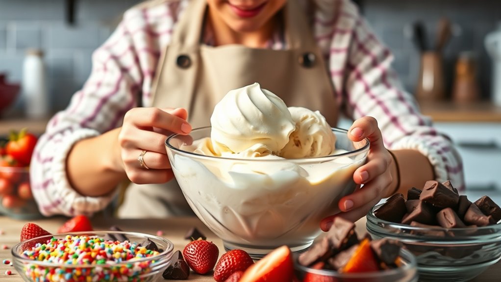 quick customizable ice cream