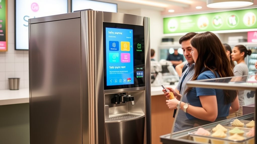 self payment ice cream profitability