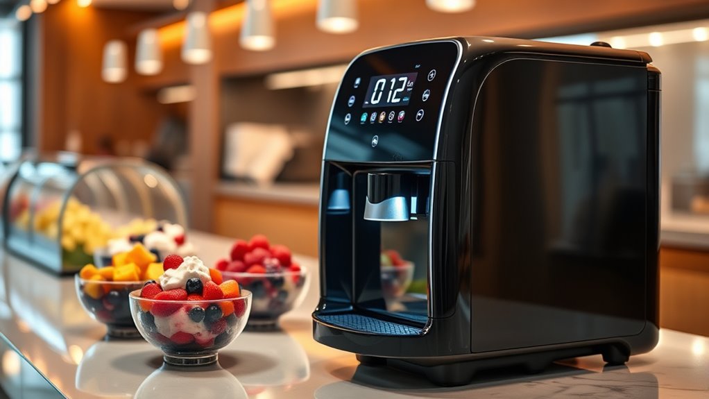 smart customizable ice cream maker