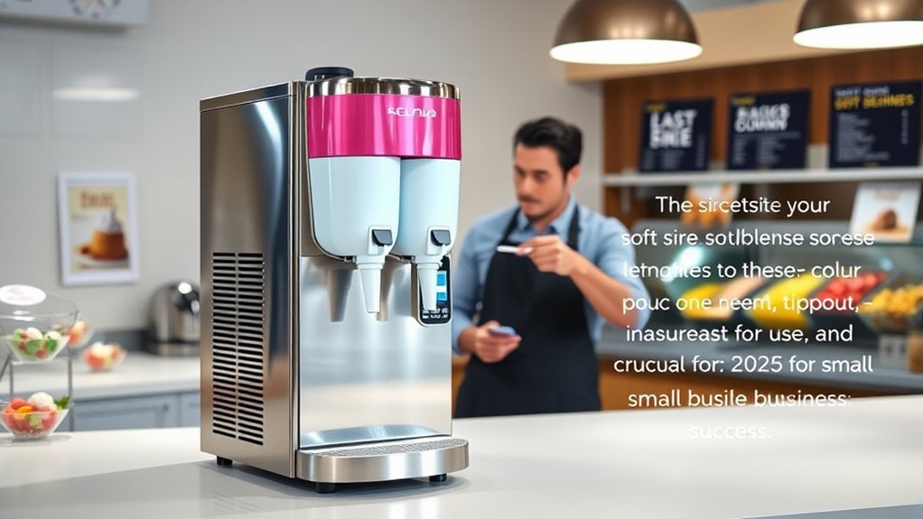 soft serve machine considerations