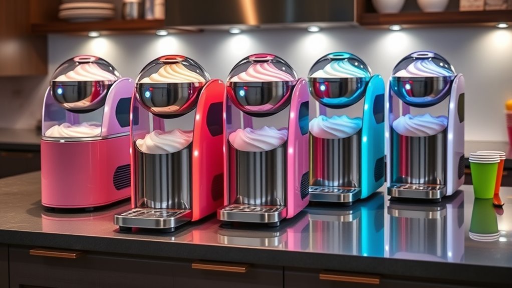 top frozen yogurt machines
