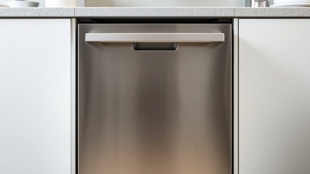 acoustic focused dishwasher design
