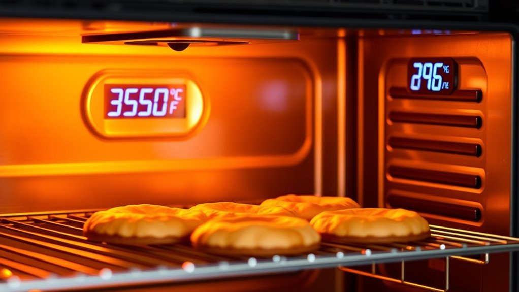 adjust oven temperature for baking