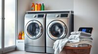 automate laundry process setup