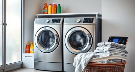 automate laundry process setup