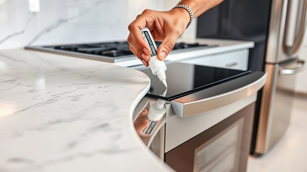 careful sealant application techniques