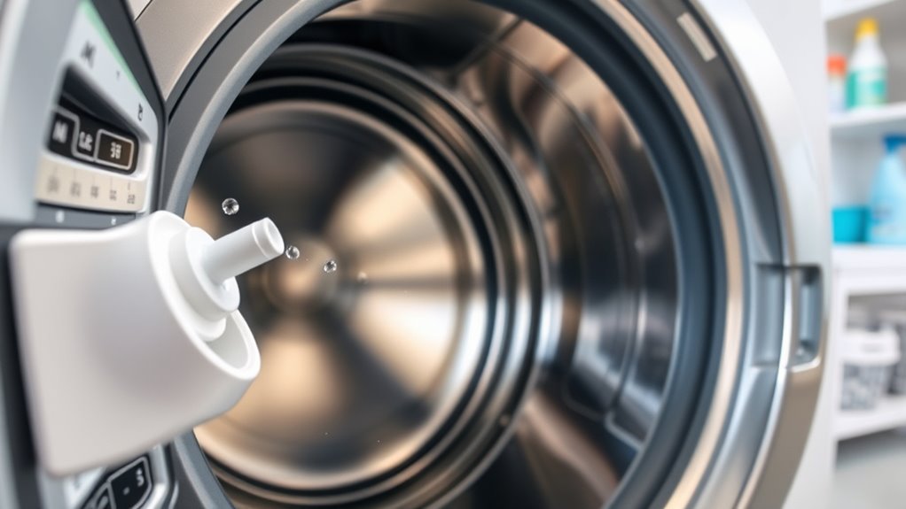 clean dispenser and drum