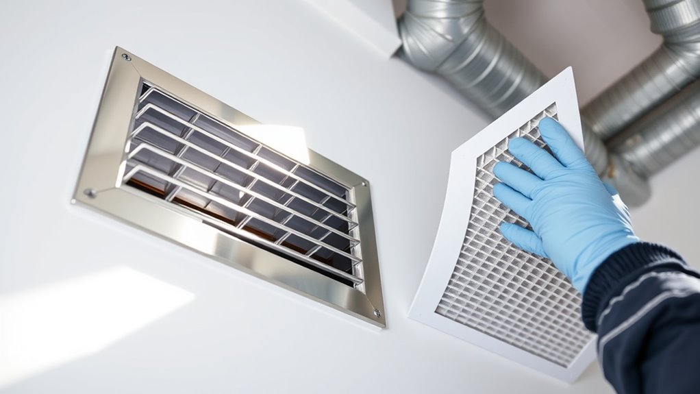 clean vents ducts regularly