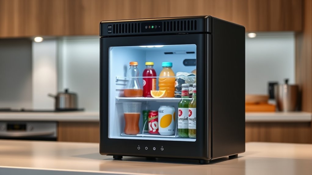 compact quiet portable cooling