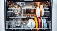 efficient water using dishwasher technology
