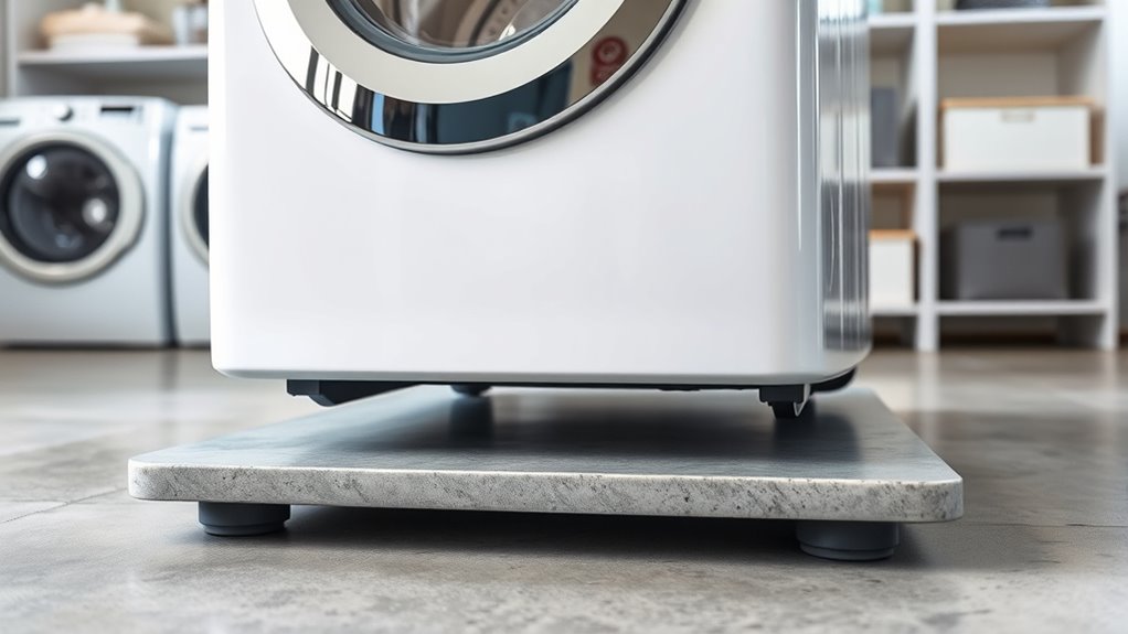 ensure washer is stable