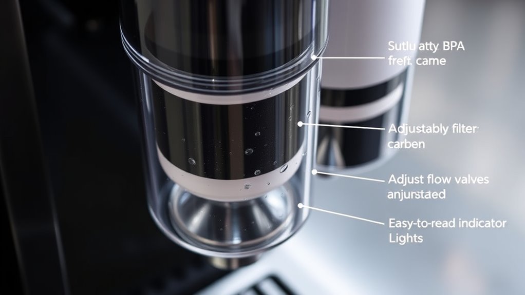 essential coffee water filter features