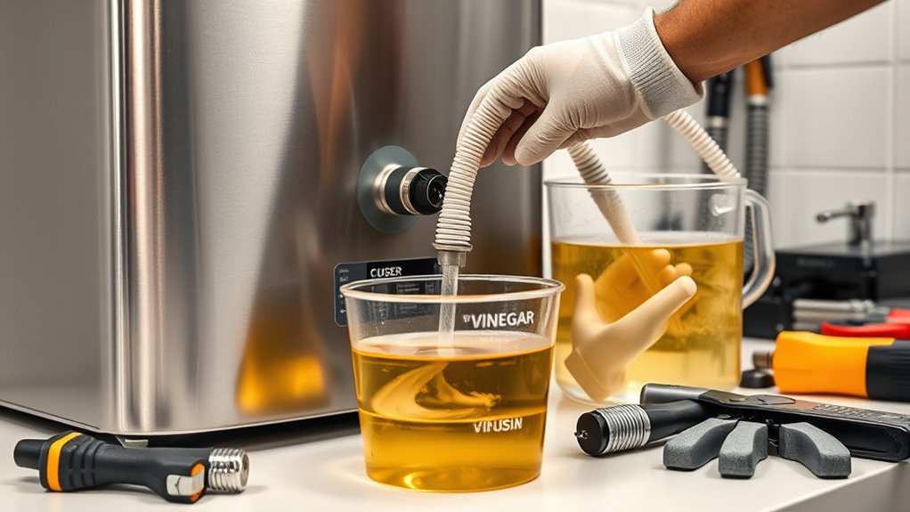 flush tankless water heater