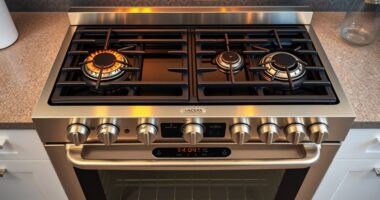 gas and electric cooking