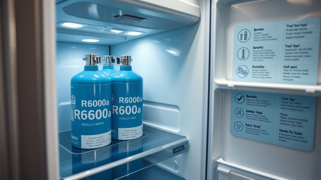 handle refrigerants with care
