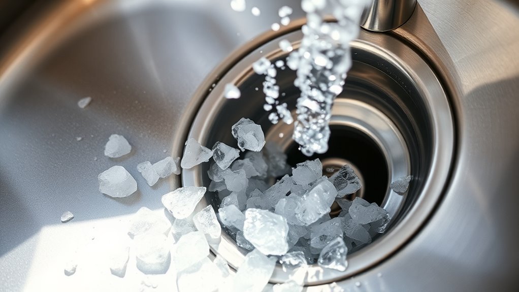 ice grinding clears odors