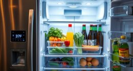 maintain proper fridge temperature