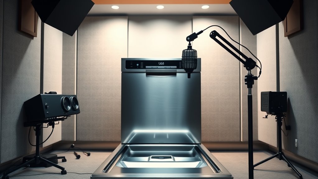 measuring dishwasher noise levels