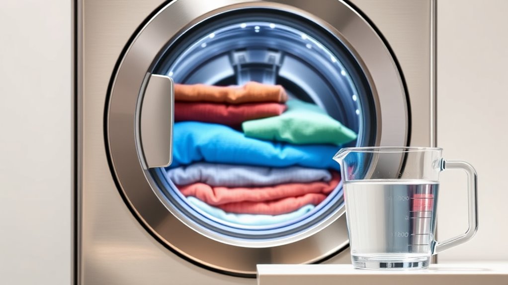 optimize washer water use